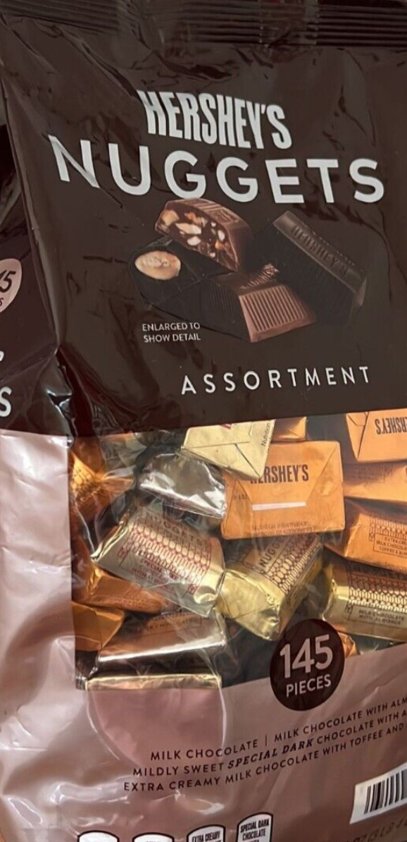 Hershey's Nuggets Assortment Milk Chocolate 145 Pieces 1.47kg