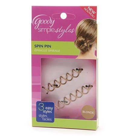 Goody Simple Styles Spin Hair Pin 1.0 Pair(pack of 4)
