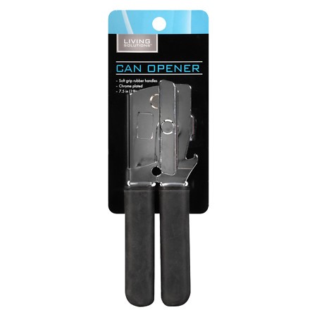 Living Solutions Can Opener Black 1.0 Ea(pack of 4)