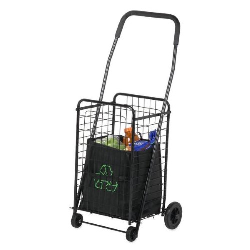 Honey Can Do Rolling 4 Wheel Utility Cart Black 1.0 Ea