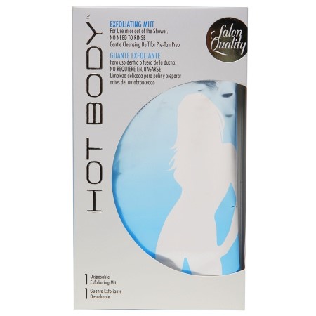 Hot Body Disposable Cleansing Exfoliating Mitt 1.0 Ea(pack of 6)