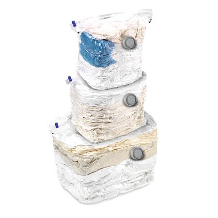 Honey Can Do 3 Pk Combo Set Vacuum Cubes Clear 1.0 Ea X 3 Pack(pack of 2)
