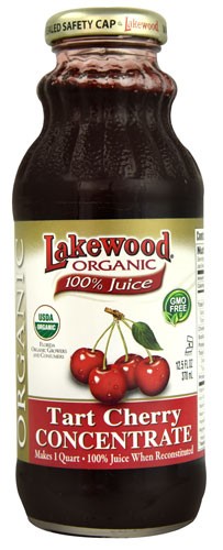 Lakewood Organic 100% Juice Concentrate Tart Cherry - 12.5 Fl Oz Pack of 4