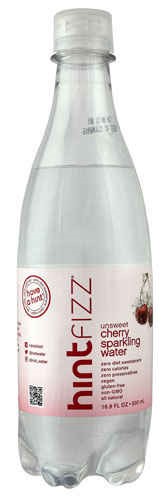 Hint Fizz® Sparkling Water Unsweet Cherry - 16.9 Fl Oz Pack of 12