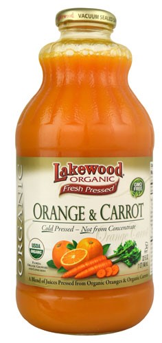 Lakewood Organic Fresh Juice Blends Orange & Carrot - 32 Fl Oz