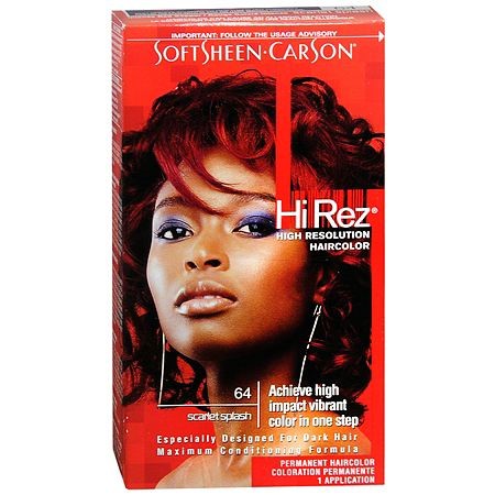 Hi Rez High Resolution Haircolor Scarlet Splash 1.0 Ea.(pack of 2)