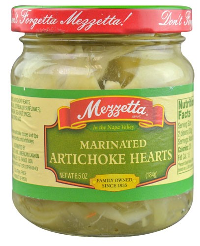 Mezzetta Marinated Artichokes Hearts - 6.5 Oz Pack of 12