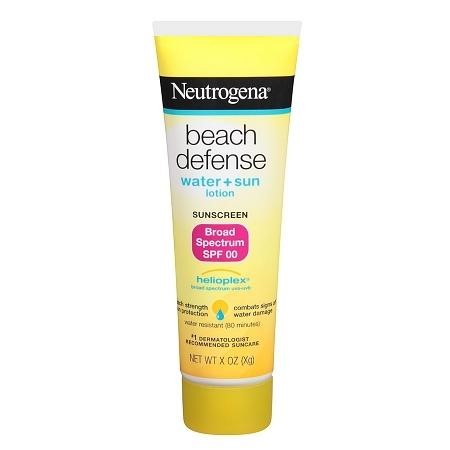 Neutrogena Beach Defense SPF 70 Sunscreen Lotion 1.0 Oz.(pack of 4)