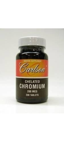 Carlson Labs - Chromium 200 Mcg 300 Tablets 5513 SD