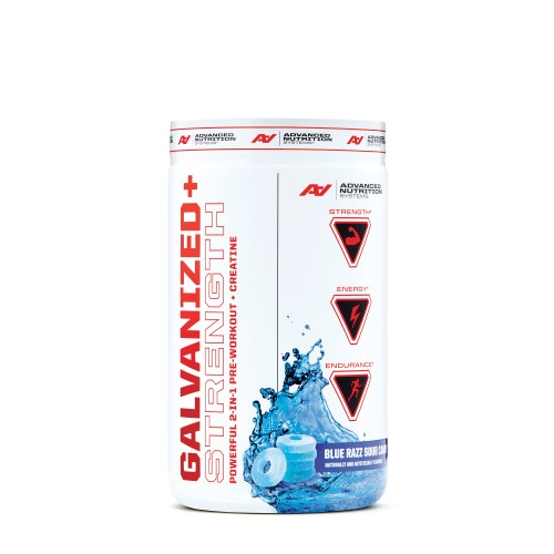 Advanced Nutrition Systems Galvanized Strength- Blue Razz Sour Candy