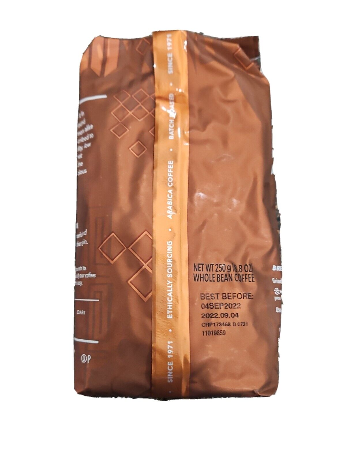 STARBUCKS KENYA Whole Bean Coffee 12 BAGS 8.8 Oz Total 6.6 Lb BBD 09/2022 thumbnail