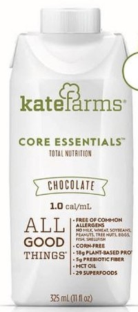 Core Essentials 1.0 Chocolate 325 Calories (325 Ml) Part No. 851823006690 (1/ea)