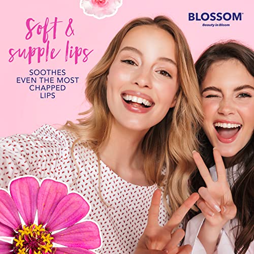 Blossom Scented Roll on Lip Gloss  Infused with Real Flowers  Made in USA  0.3 Fl. Oz./9ml  3 Pack Gift Set  Candy Cane  Gingerbread  Sugar Cookie thumbnail