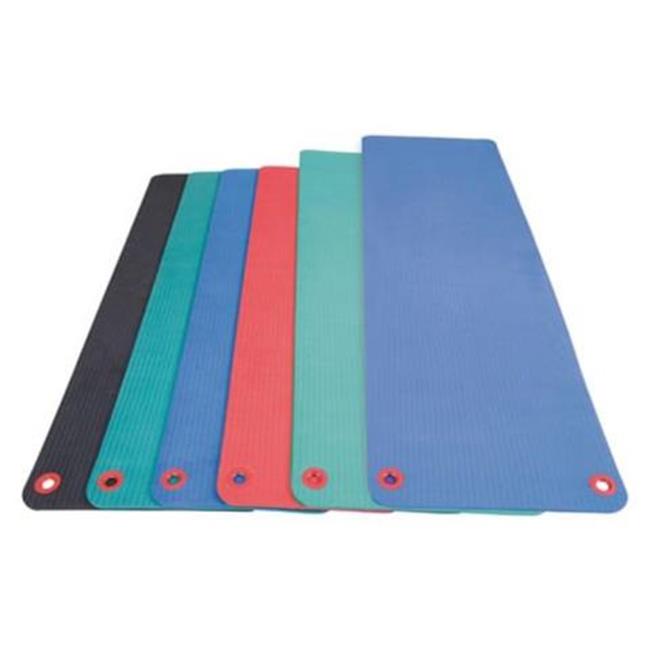 AGM Group-Aeromat Fitness Products AGM140GRN 0.5 X 20 X 48 in. Elite Workout Mat with Eyelets  Green