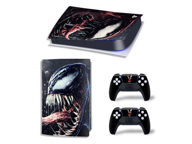 Venom Vinyl Skin Sticker for PS5Digital PS5 Game Console Game Handle Full Protective Film(TN-PS5Digital-10277)