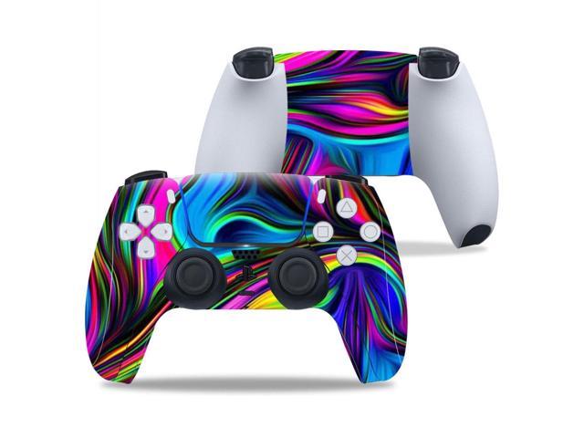 Gorgeous Colors for PS5 Gamepad Skin Sticker Protective Film for PS5 Controllers for PS5 Joystick Accessories Para(TN-PS5QH-0134)