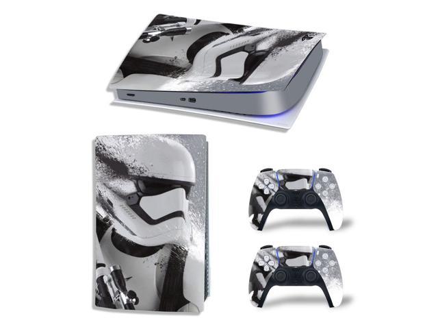 Star Wars PS5 Digital Edition Skin Sticker Decal for PS5Console and 2 Controllers PS5 Skin Sticker Vinyl Film(TN-PS5Digital-4722)