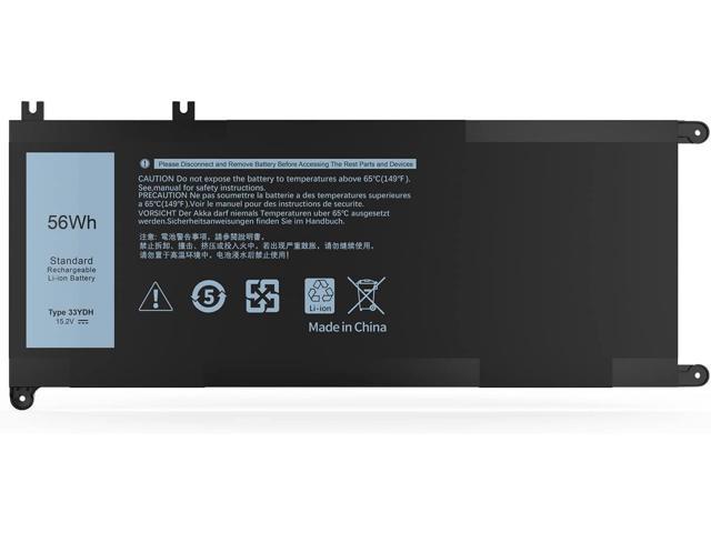 33YDH Laptop Battery Replacement for for Dell Inspiron 17 7000 7778 7779 7786 7773 15 7577 G3 3579 3779 G5 5587 G7 7588; Dell Latitude 13 3380 14.