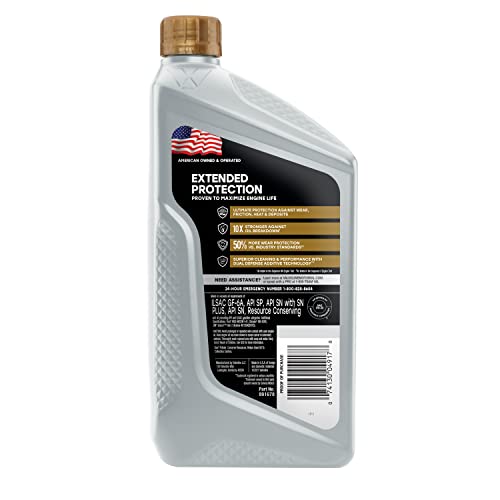 Valvoline Extended Protection Full Synthetic Motor Oil SAE 5W-30 1 QT, Case of 6 thumbnail