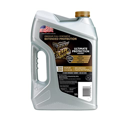 Valvoline Extended Protection Full Synthetic Motor Oil SAE 5W-20 5 QT, Case of 3 thumbnail