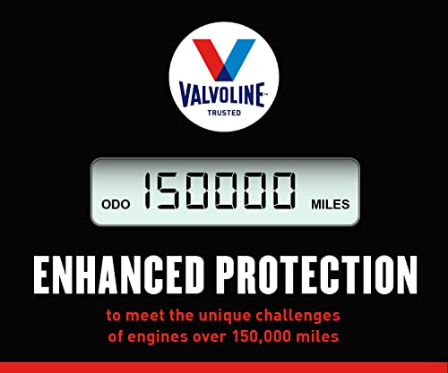 Valvoline High Mileage 150K with Maxlife Plus Technology Motor Oil SAE 5W-20 1 QT, Case of 6 thumbnail