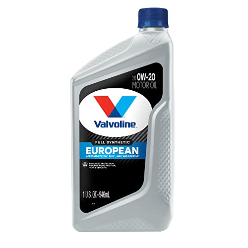 Valvoline European Vehicle Full Synthetic SAE 0W-20 Motor Oil 1 QT, Case of 6 thumbnail
