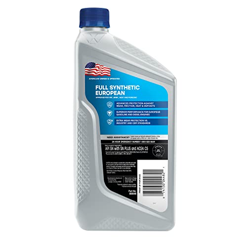Valvoline European Vehicle Full Synthetic SAE 0W-20 Motor Oil 1 QT, Case of 6 thumbnail
