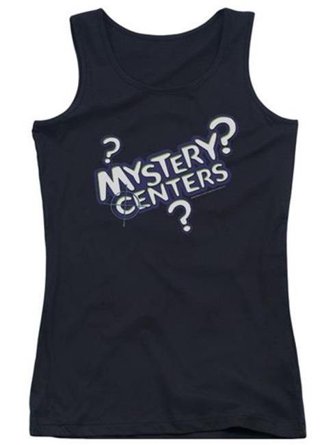 Trevco Dubble Bubble-Mystery Centers - Juniors Tank Top - Black, 2X