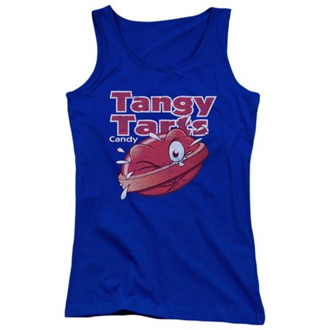 Trevco Dubble Bubble-Tangy Tarts - Juniors Tank Top - Royal, Small