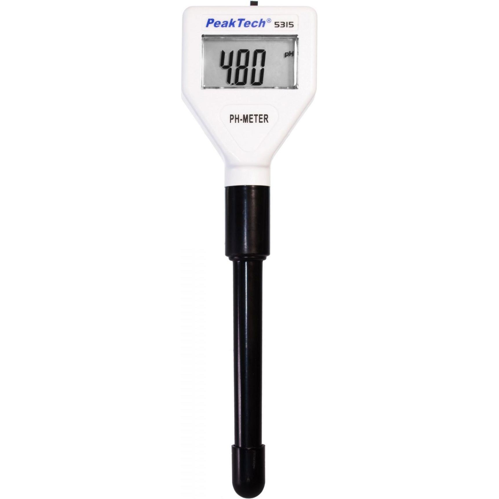 P 5315 5315-PH Meter 0.00 14.00 with Backlight and Replaceable Probe - Peaktech