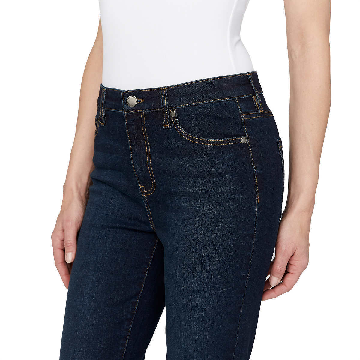 Buffalo Ladies  High Rise Stretch Skinny Jean  Howling Night Blue 6/28 thumbnail