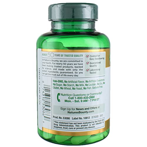 Nature's Bounty Magnesium 500 Mg, 200 Tablets (2 Pack) thumbnail