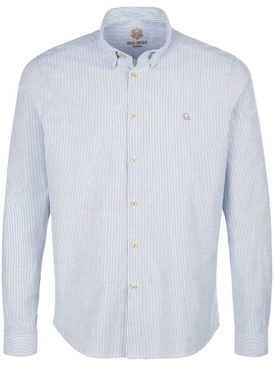 La Chemise Rayée 100% Coton  Mos Mosh Bleu
