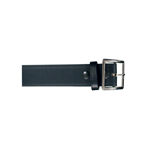 Boston Leather 6505-1-32 Black Plain 1-3/4' Wide Garrison Belt Sz 32