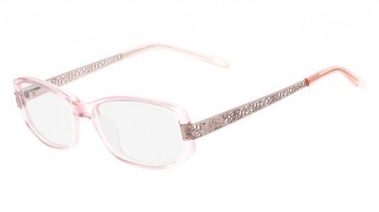 Tres Jolie by Marchon TRES JOLIE 165 Plastic Eyeglasses, (601) ROSE