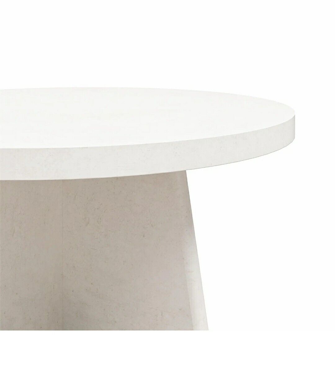 Liam Round Coffee Table  Plaster