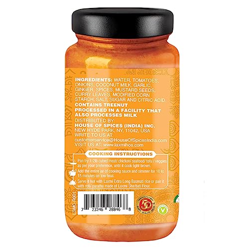 LAXMI Coconut Curry Sauce 12.50 Oz
