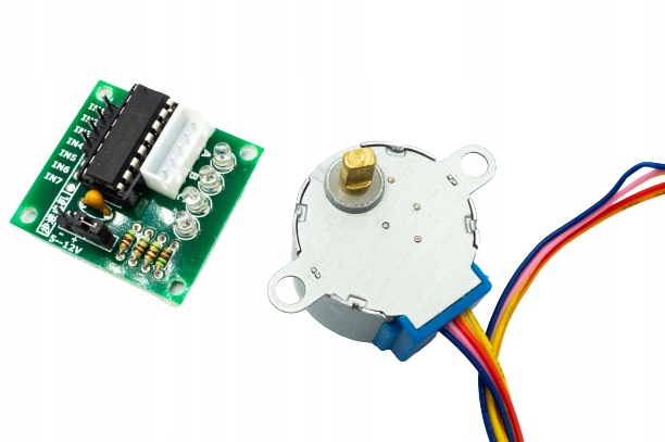 Silnik Krokowy 28BYJ-48 5V Oraz ULN2003 Arduino