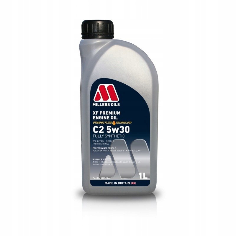 MILLERS OILS 6229-1 Engine Oil 5W-30, Capacity: 1l, Full Synthetic Oil