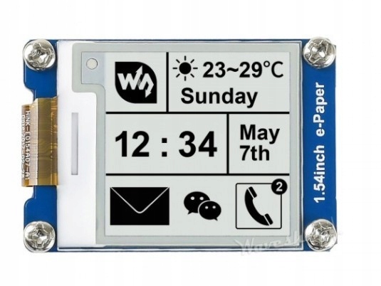 1.54inch E-Paper Module Moduł Z Wyświetlaczem