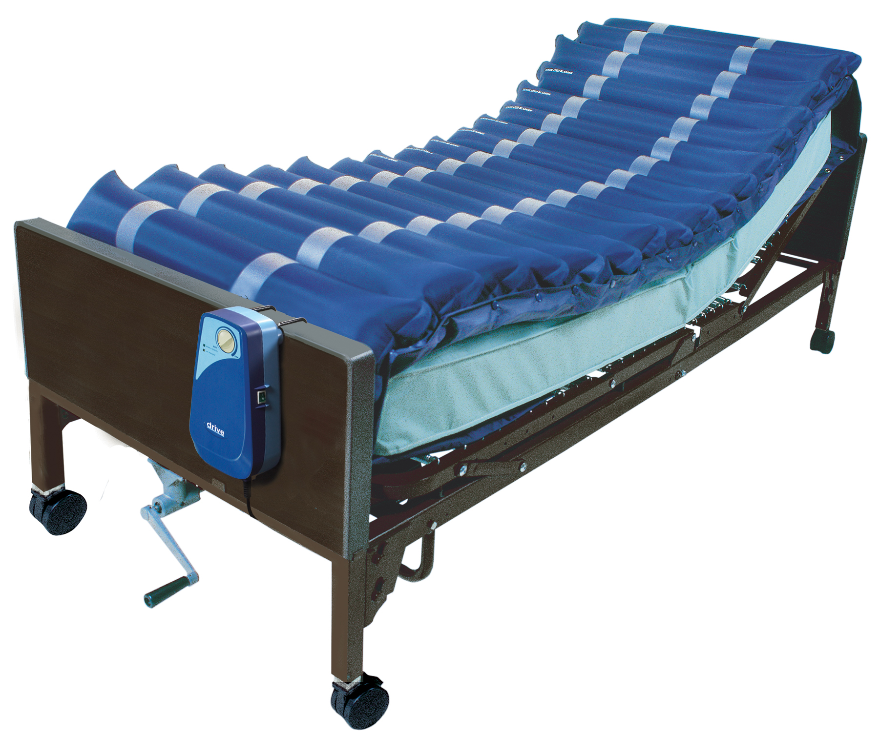 Drive Medical Med Aire Low Air Loss Mattress Overlay System - 1.0 Ea