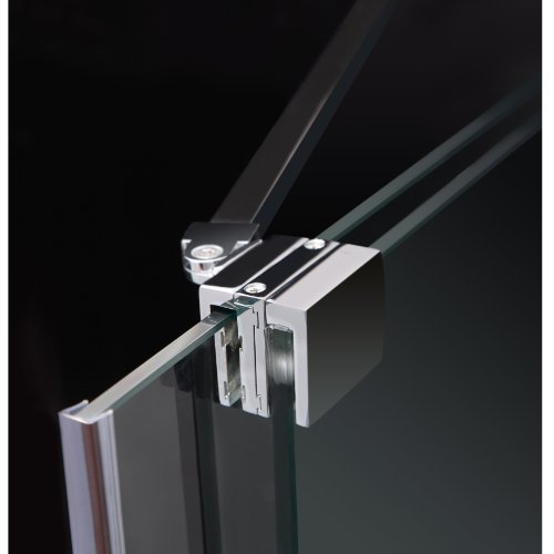 DreamLine DL-6439R-04CL Mirage Frameless Shower Door & 34 X 60 Base