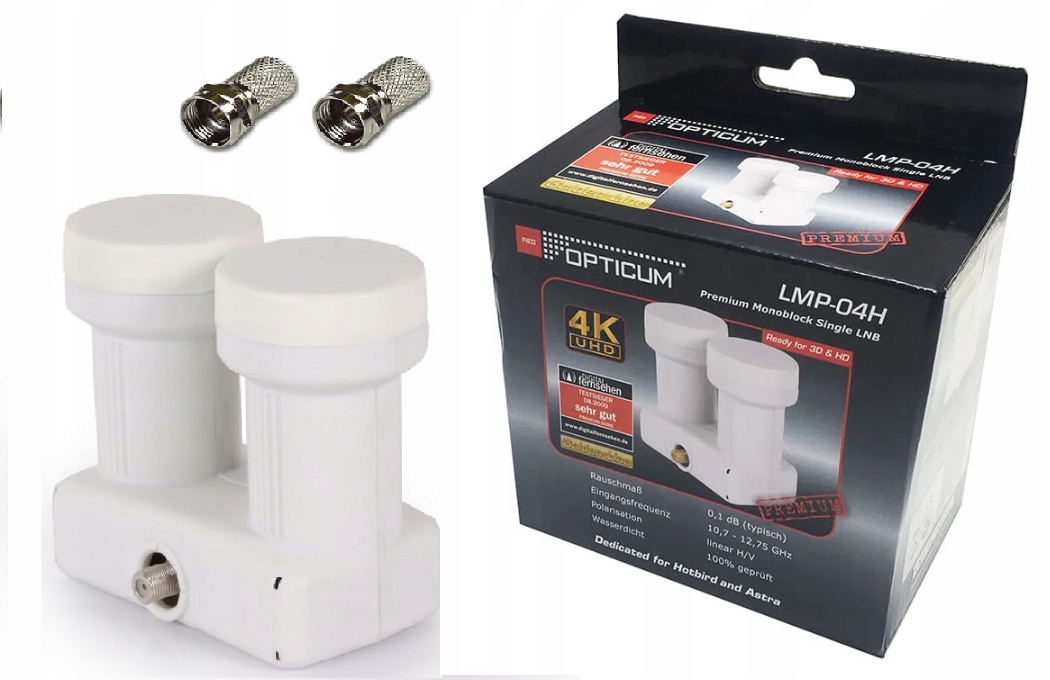 Konwerter Monoblock Single Opticum Hotbird Astra