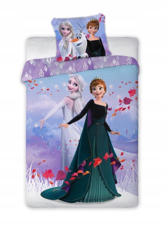 Pościel 140x200 Frozen Kraina Lodu Anna Elsa Olaf
