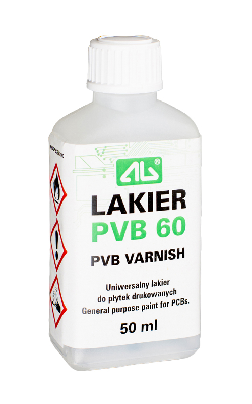Lakier Pvb 60 50ml Z Pędzelkiem