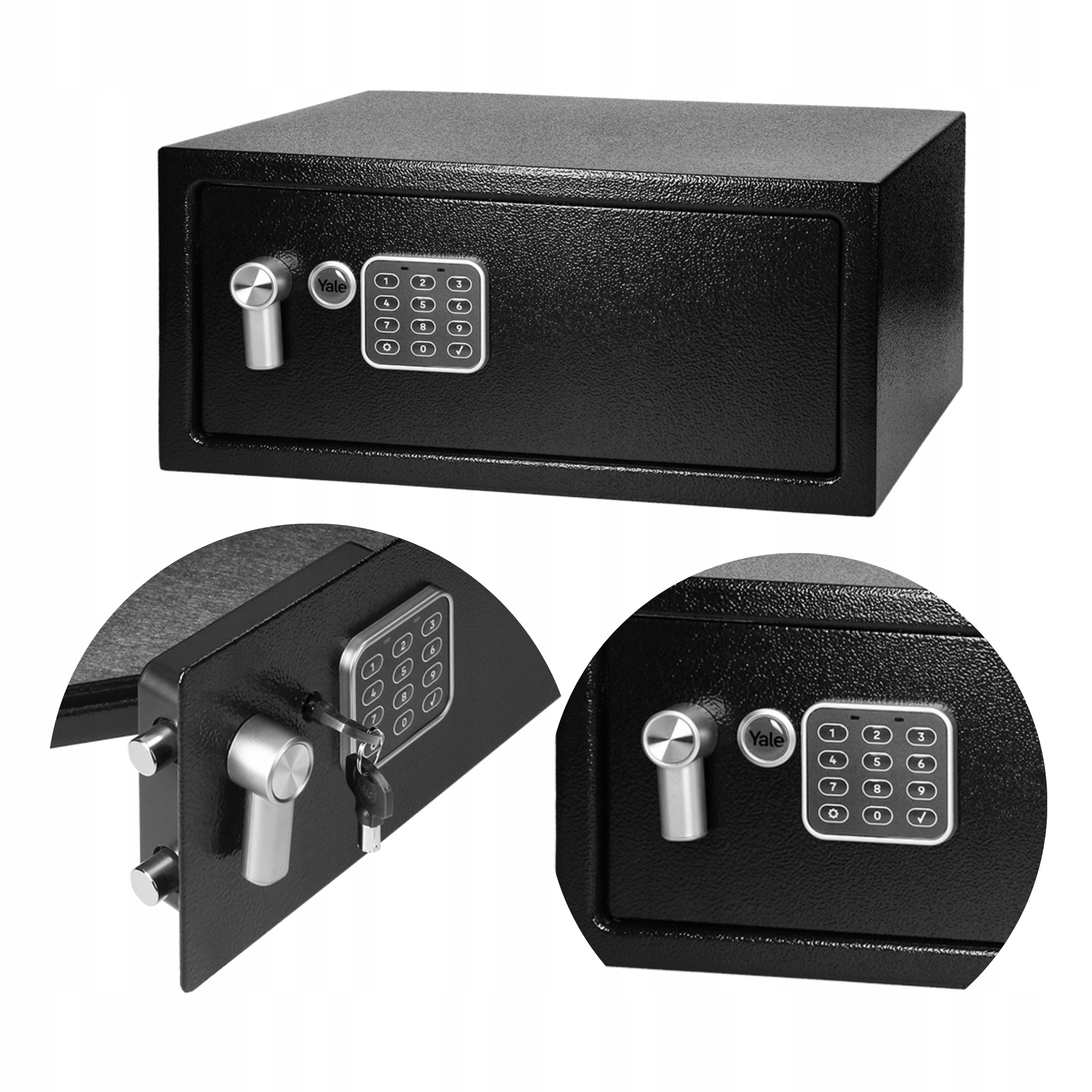 YALE YLV/200/DB2 Home Safe Combination Keypad Anti-Shock Auto Lock