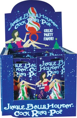 Jingle Balls Holiday Ring Pops (12/DP)