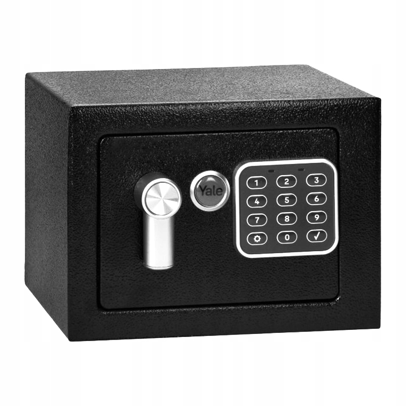 Yale YSV/170/DB2 Safe Freestanding Safe 3.8 L Steel Black