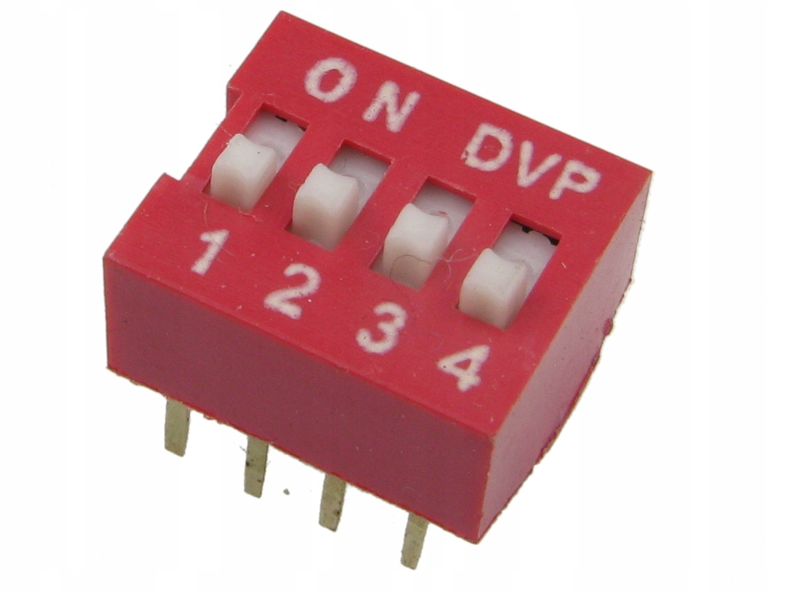 Przełącznik Dip Switch X4 (8 Pin) /2257