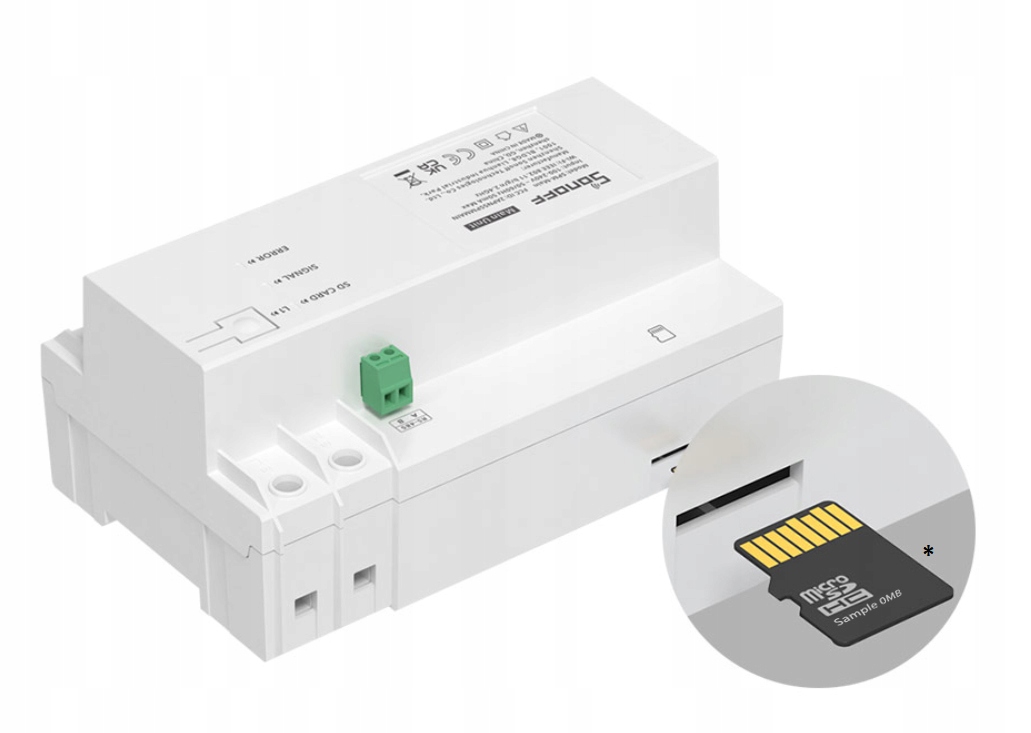SONOFF SPM Smart Stackable Power Meter RS-485 20A 4-Relay Overload Protection Metadata Power Monitoring Smart Management System